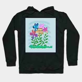 Bossy Flowers Hoodie